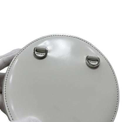 Prada Shoulder Bag White 1 Na003 Round Chain