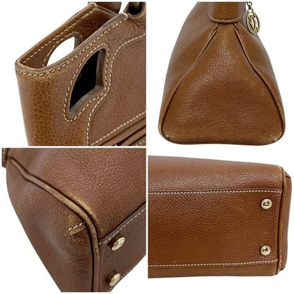 Cartier Handbag Marcello Brown Leather