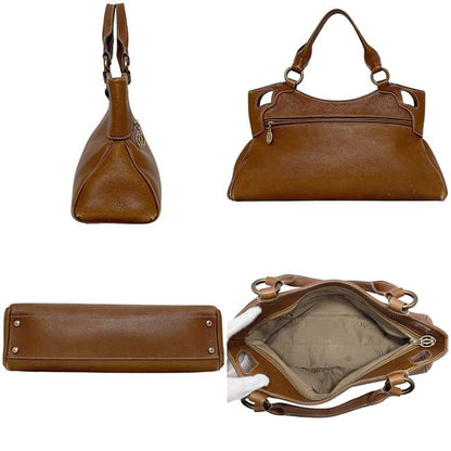 Cartier Handbag Marcello Brown Leather