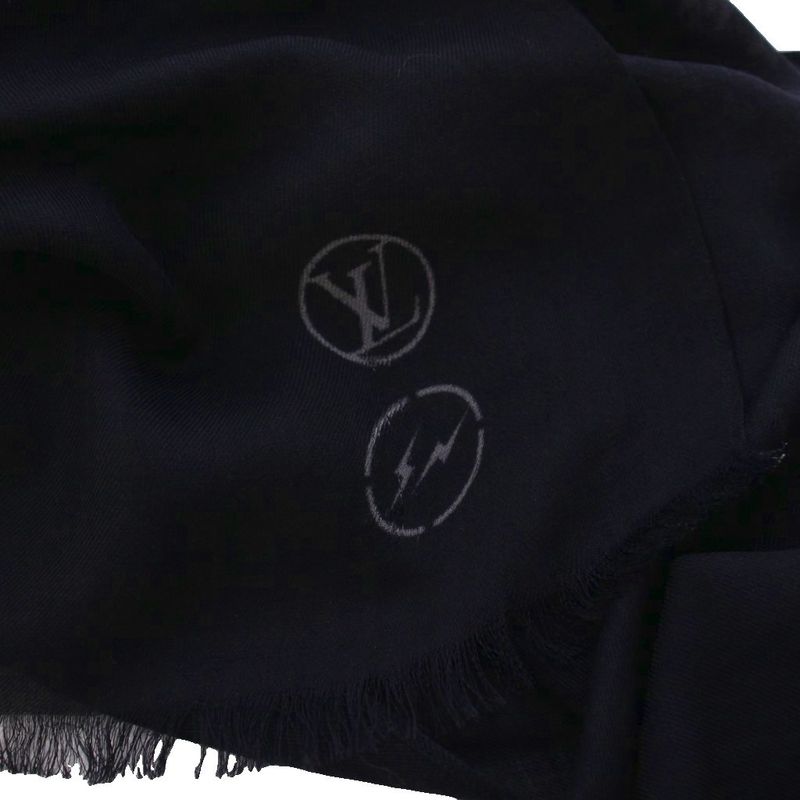 Louis Vuitton Hiroshi Fujiwara Fragment Etole Monogram Eclipse Blurry Shawl