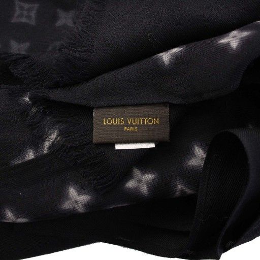 Louis Vuitton Hiroshi Fujiwara Fragment Etole Monogram Eclipse Blurry Shawl