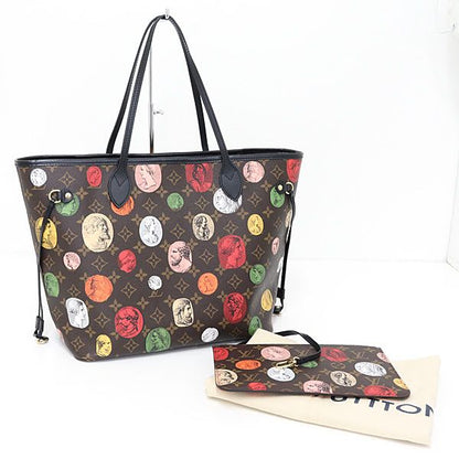 Louis Vuitton Fornasetti Neverfull MM Monogram Cameo Tote Bag S Rank