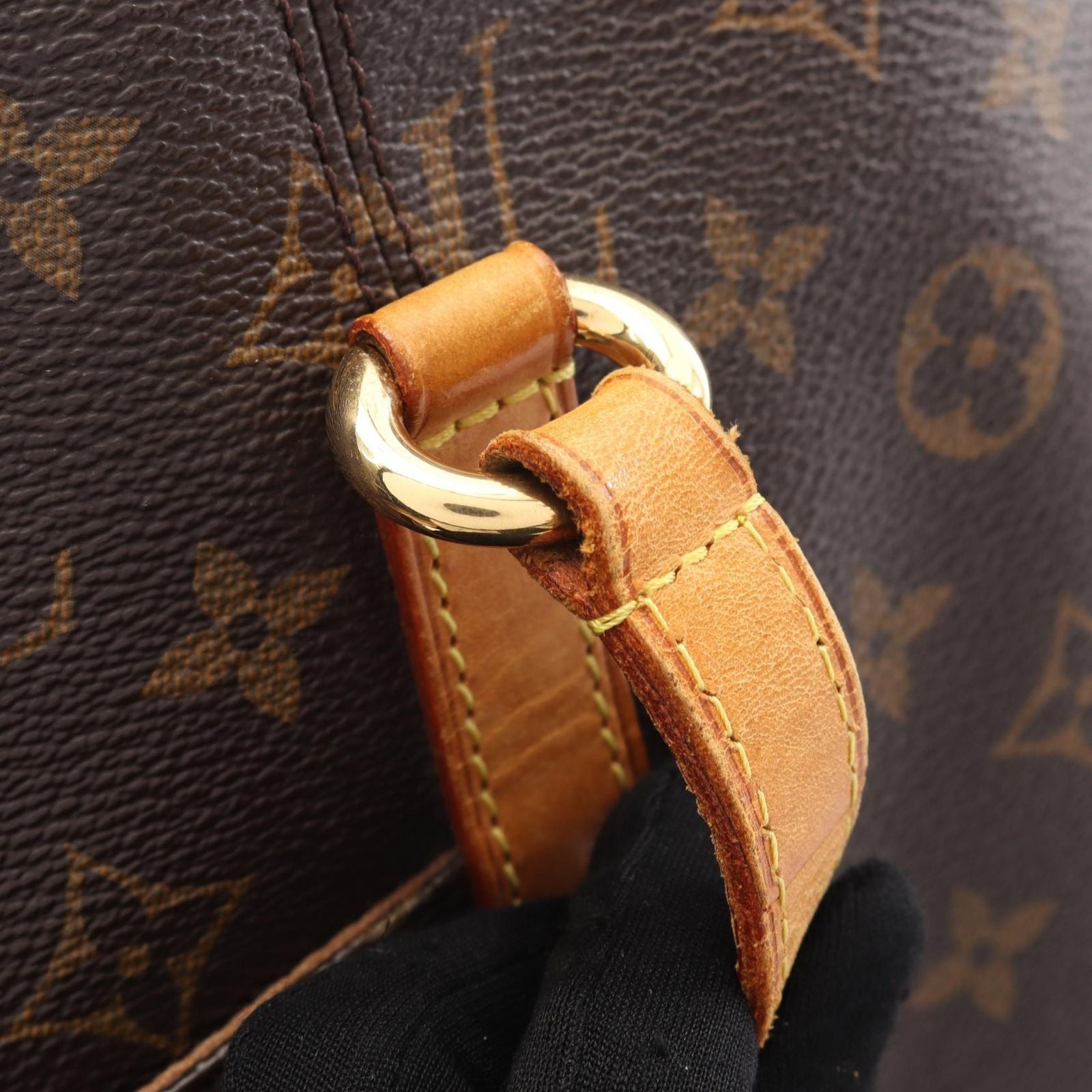 Louis Vuitton Tote Bag Totally MM M56689 PVC Coated Canvas Leather Totally MM