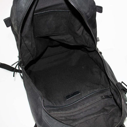 Saint Laurent Paris City Trekking Backpack Rucksack Sac Daypack Bag Nylon Black