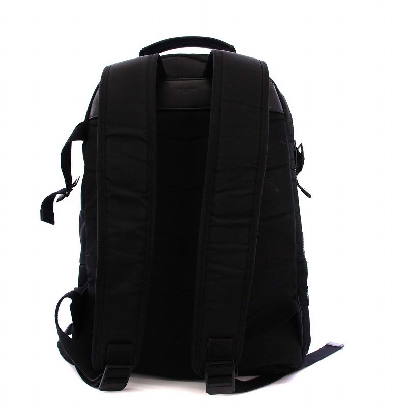 Saint Laurent Paris City Trekking Backpack Rucksack Sac Daypack Bag Nylon Black