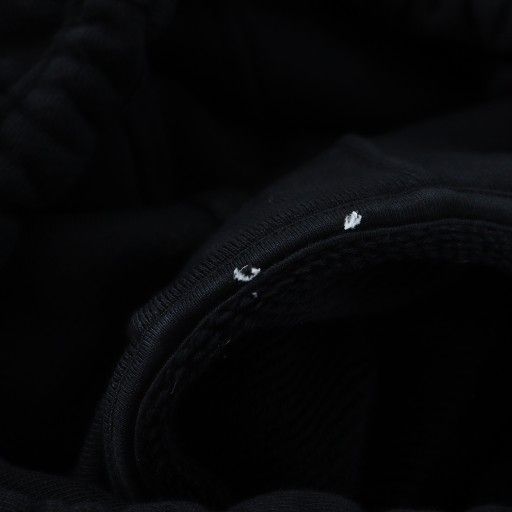 Loewe Relaxed Fit Hoodie Pullover Hood Logo Rabbit Fleece Print Black S359y25x52