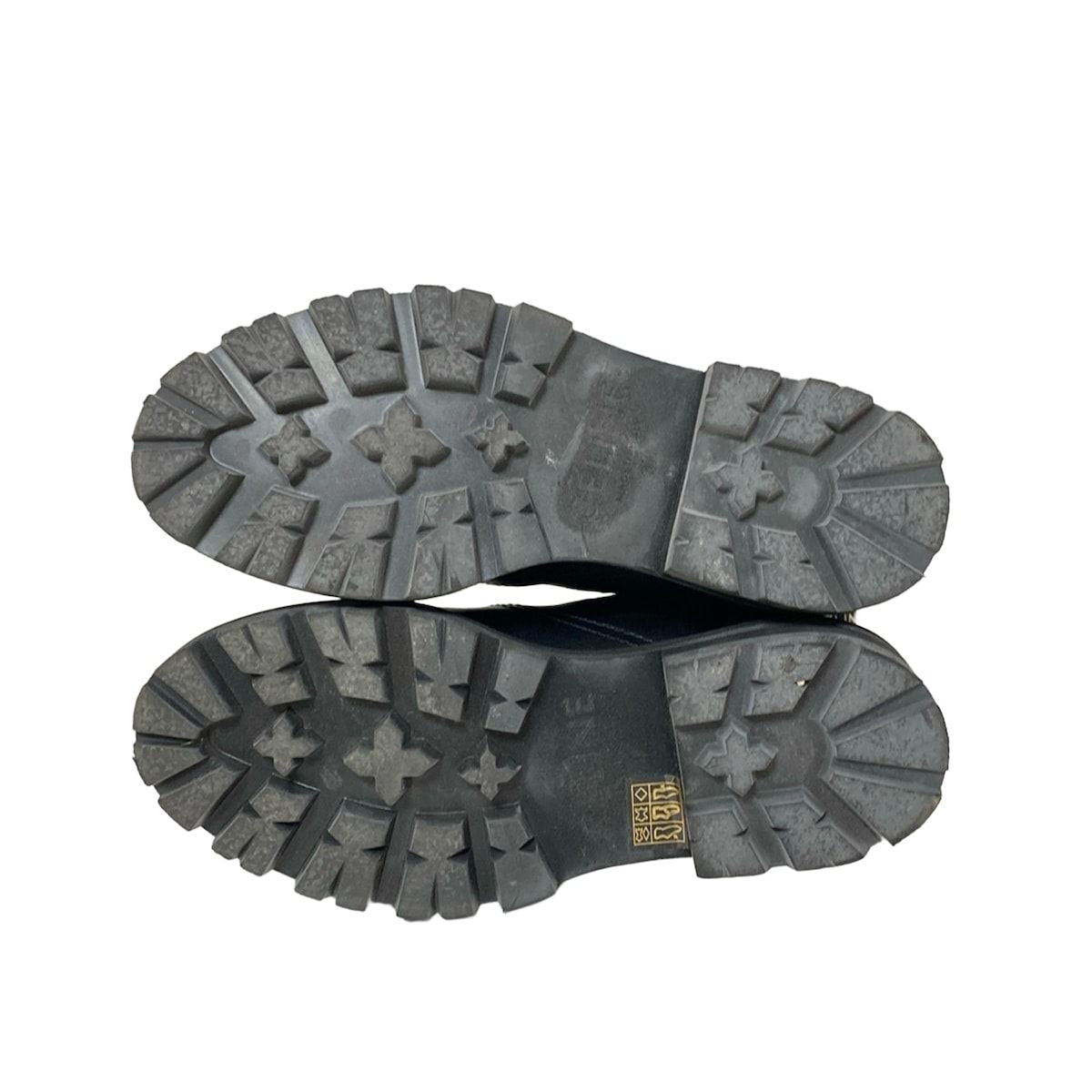 Celine Short Boots 37 Women's - Black Side Gore Leather