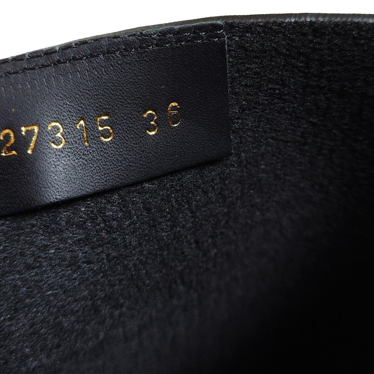 Saint Laurent Paris Rain Boots 36 Women's Excellent Condition - Black