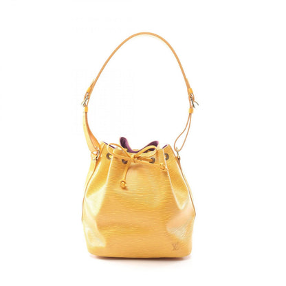 Louis Vuitton Shoulder Bag Petit Noe M44109 Tassili Yellow Leather Petit Noe