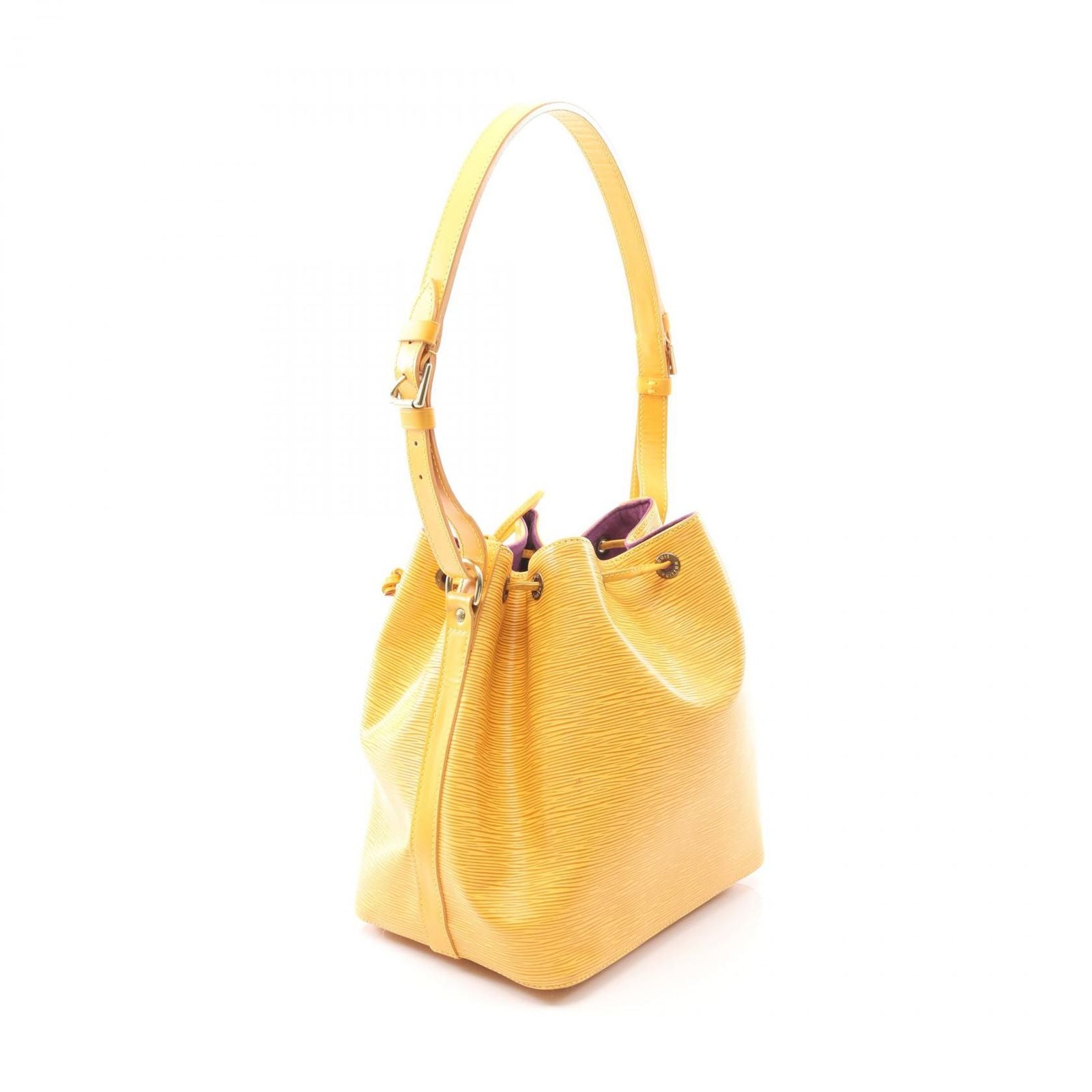 Louis Vuitton Shoulder Bag Petit Noe M44109 Tassili Yellow Leather Petit Noe