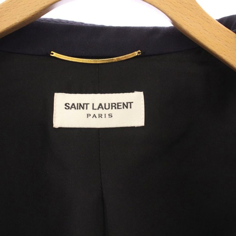 Saint Laurent Paris 22 Year Grain de Poudre Single Breasted Jacket Tailored
