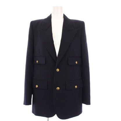 Saint Laurent Paris 22 Year Grain de Poudre Single Breasted Jacket Tailored