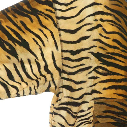 Celine Eddy Period Leopard Half Zip Nylon Jacket Leopard Half Zip Nylon Jacket