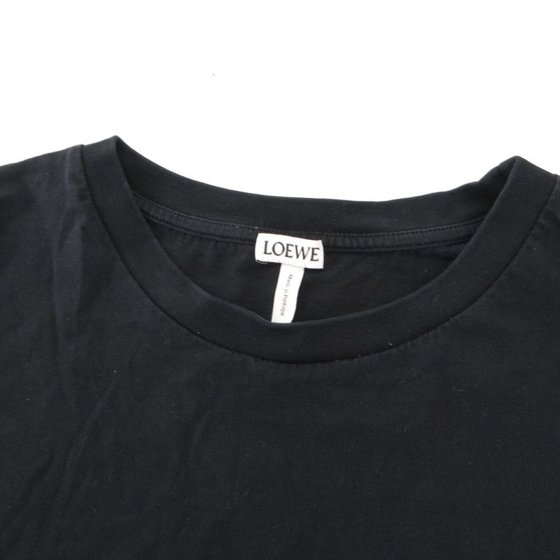 Loewe 18aw T-Shirt Short Sleeve Lantern Graphic Back Print M Black Uo Aa