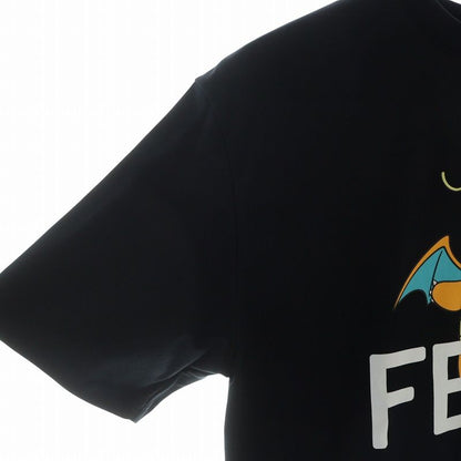 Fendi Fragment Frgmt Pokemon T-Shirt Cut and Sew Short Sleeve Caillou Logo S