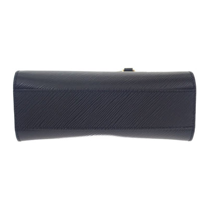 Louis Vuitton Sac Plat BB Epi 2-Way Bag Black Gold Hardware