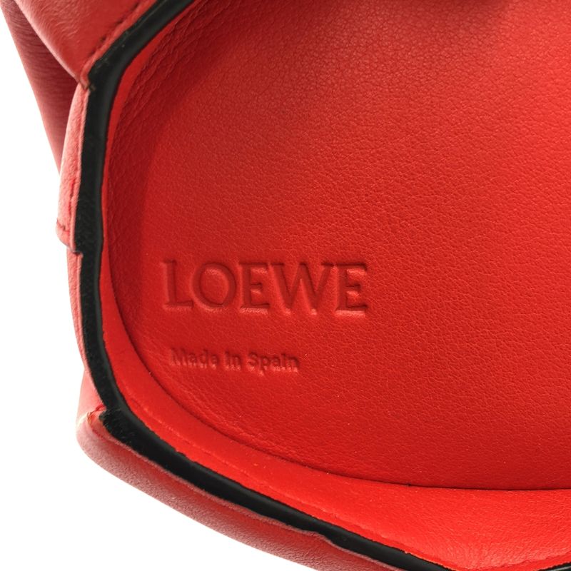 Loewe | Elephant Leather Mini Shoulder Bag | Red | Ladies