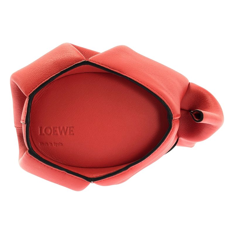 Loewe | Elephant Leather Mini Shoulder Bag | Red | Ladies