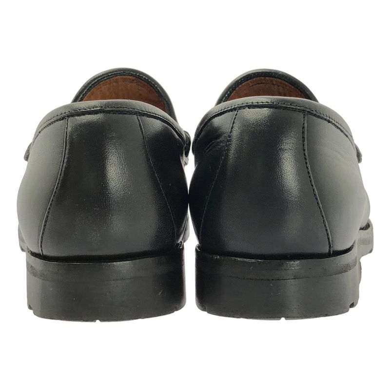 Gucci | 101 6105 Horsebit Leather Loafers | 35 | Black | Ladies