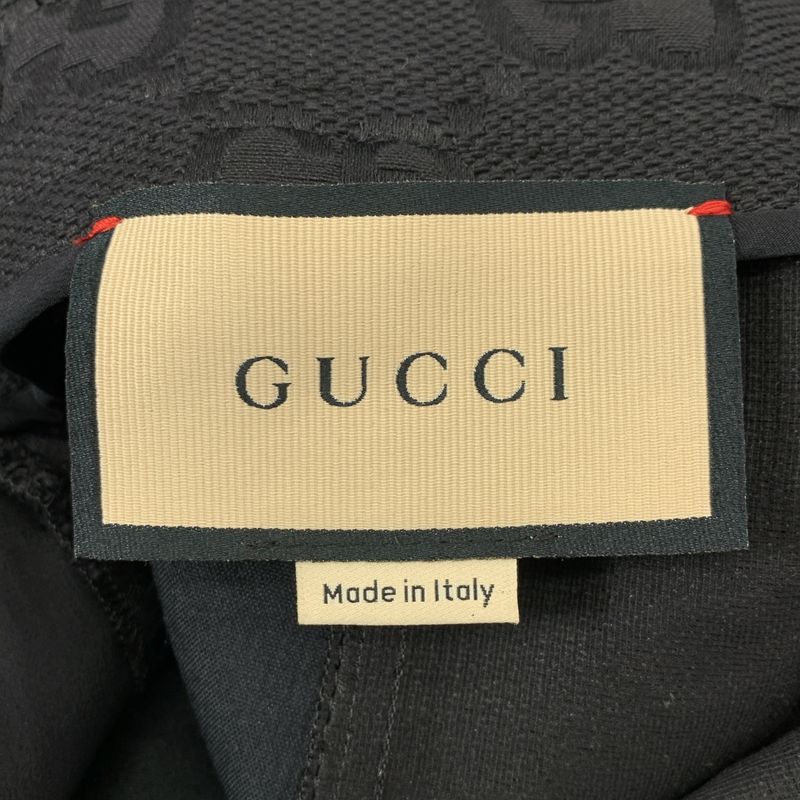 Gucci | 2022ss | Monogram Pants Jacquard GG Logo Hem Zip Adjuster Pants | 44