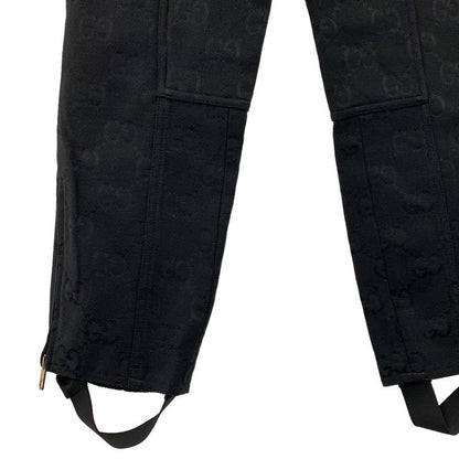 Gucci | 2022ss | Monogram Pants Jacquard GG Logo Hem Zip Adjuster Pants | 44