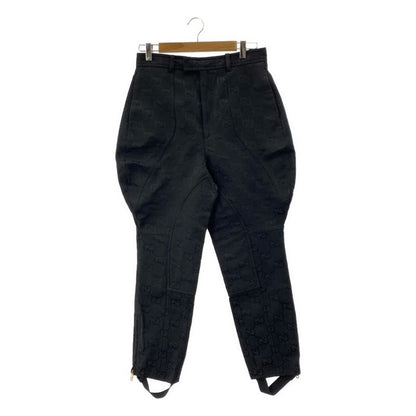 Gucci | 2022ss | Monogram Pants Jacquard GG Logo Hem Zip Adjuster Pants | 44