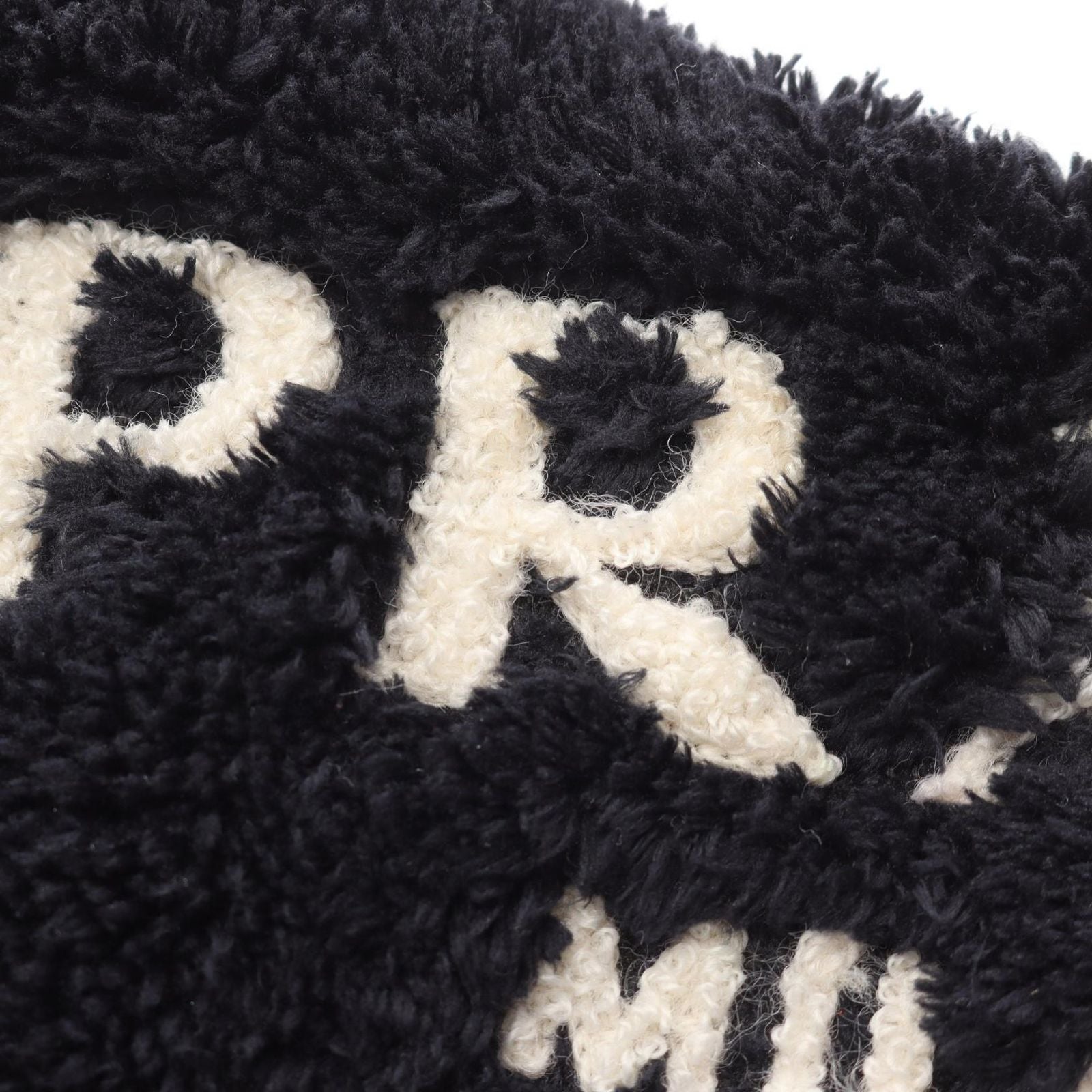 Prada Handbag Re-Edition 2000 Spugna Mini Bag 1ne515 Black/white Other Terry