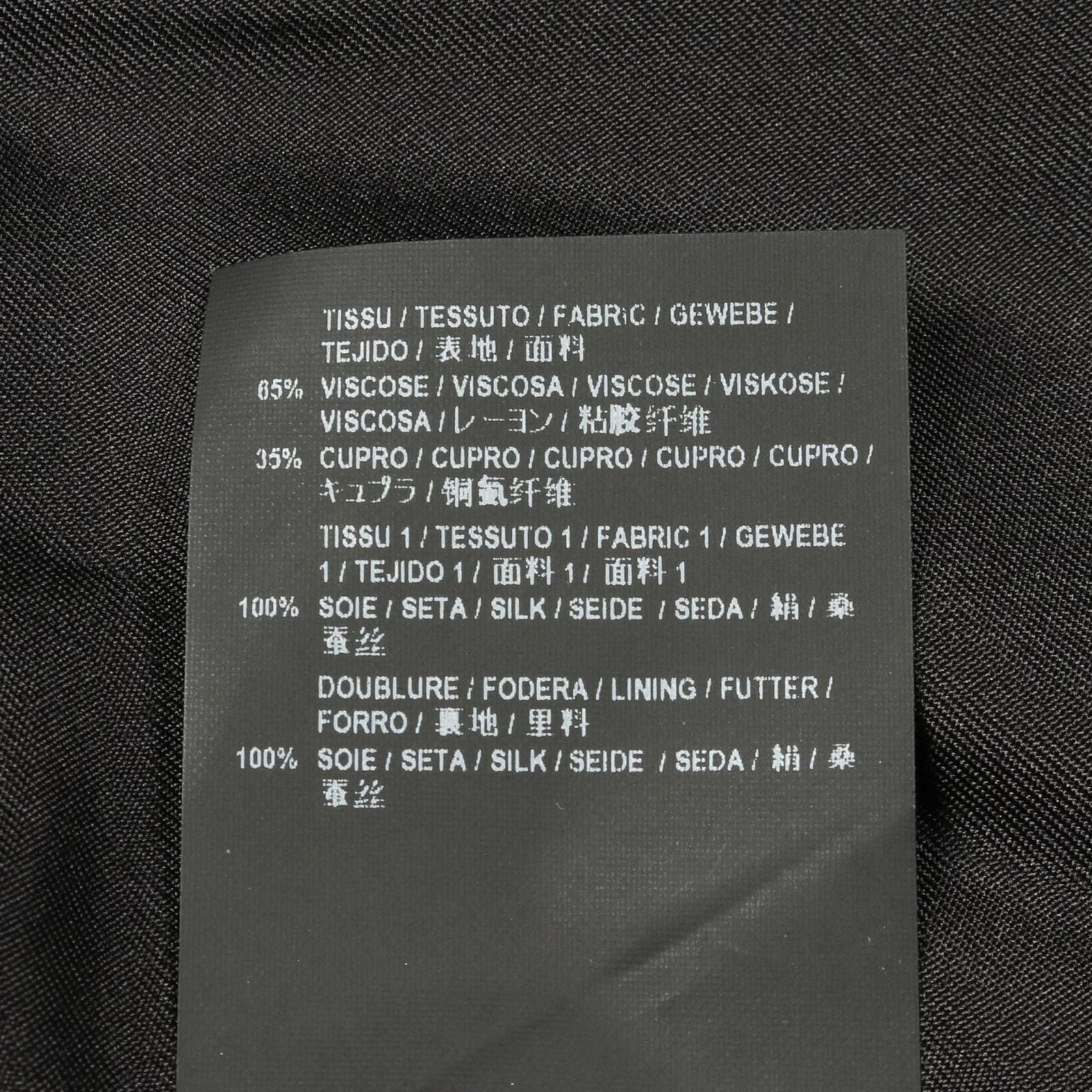 Saint Laurent Paris Saint Laurent Paris Blouse Black Rayon Silk Velor Blouse