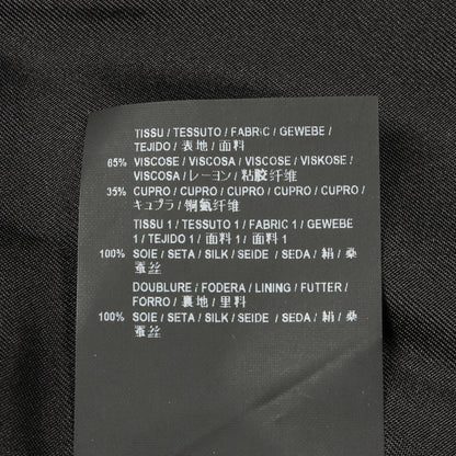 Saint Laurent Paris Saint Laurent Paris Blouse Black Rayon Silk Velor Blouse