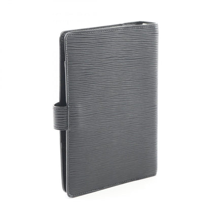 Louis Vuitton Notebook Cover Agenda MM Epi Noir R20202 Noir Leather Agenda MM