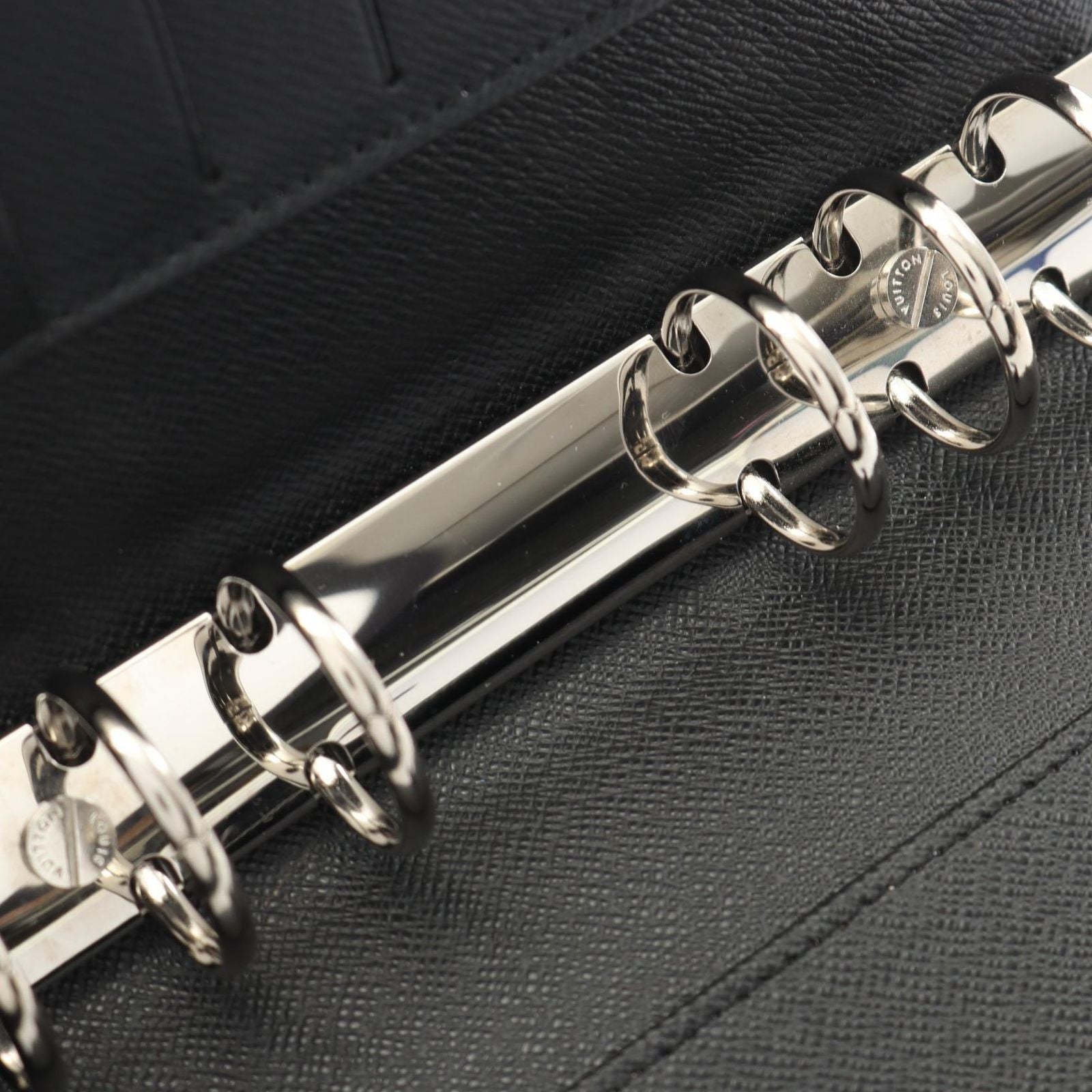 Louis Vuitton Notebook Cover Agenda MM Epi Noir R20202 Noir Leather Agenda MM