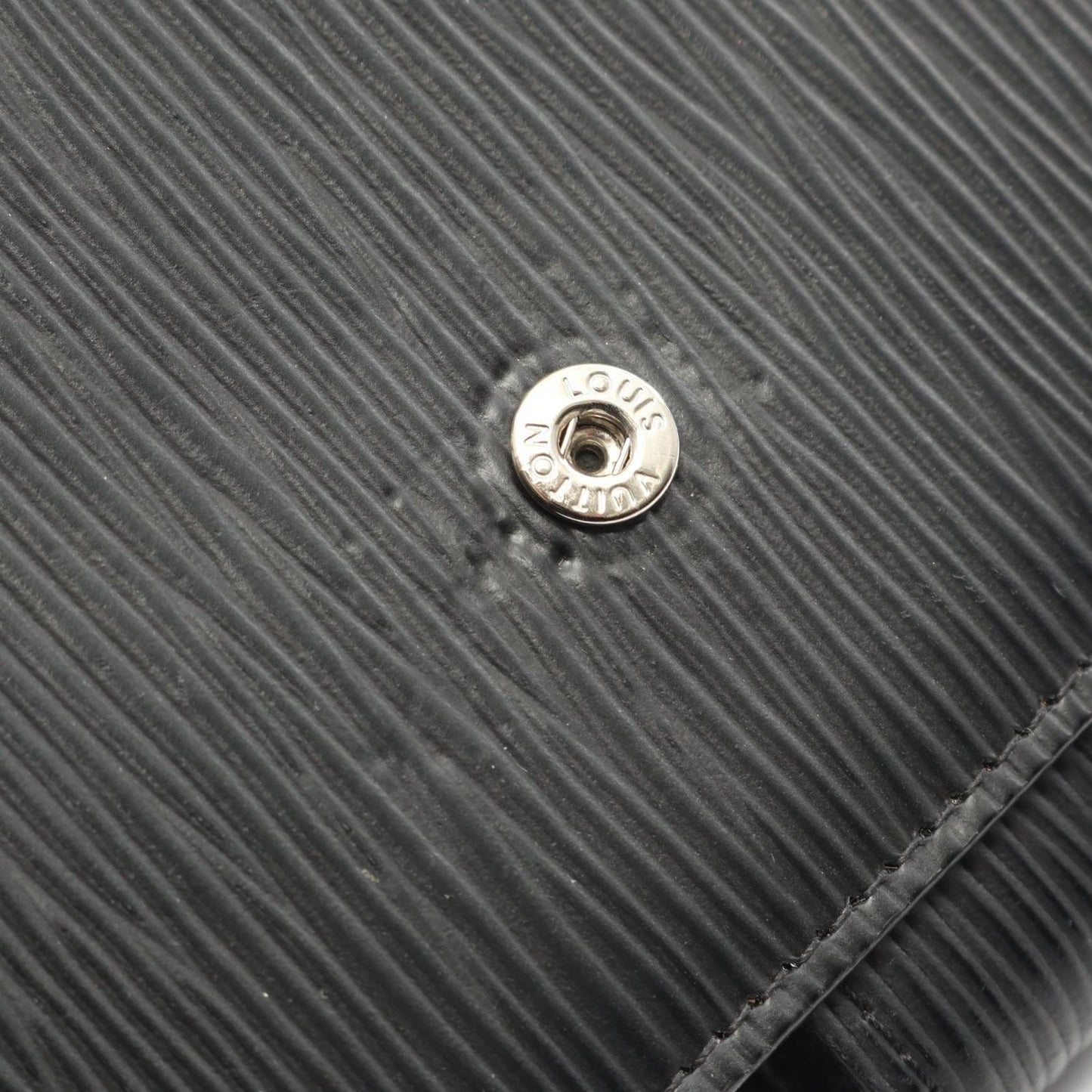 Louis Vuitton Notebook Cover Agenda MM Epi Noir R20202 Noir Leather Agenda MM