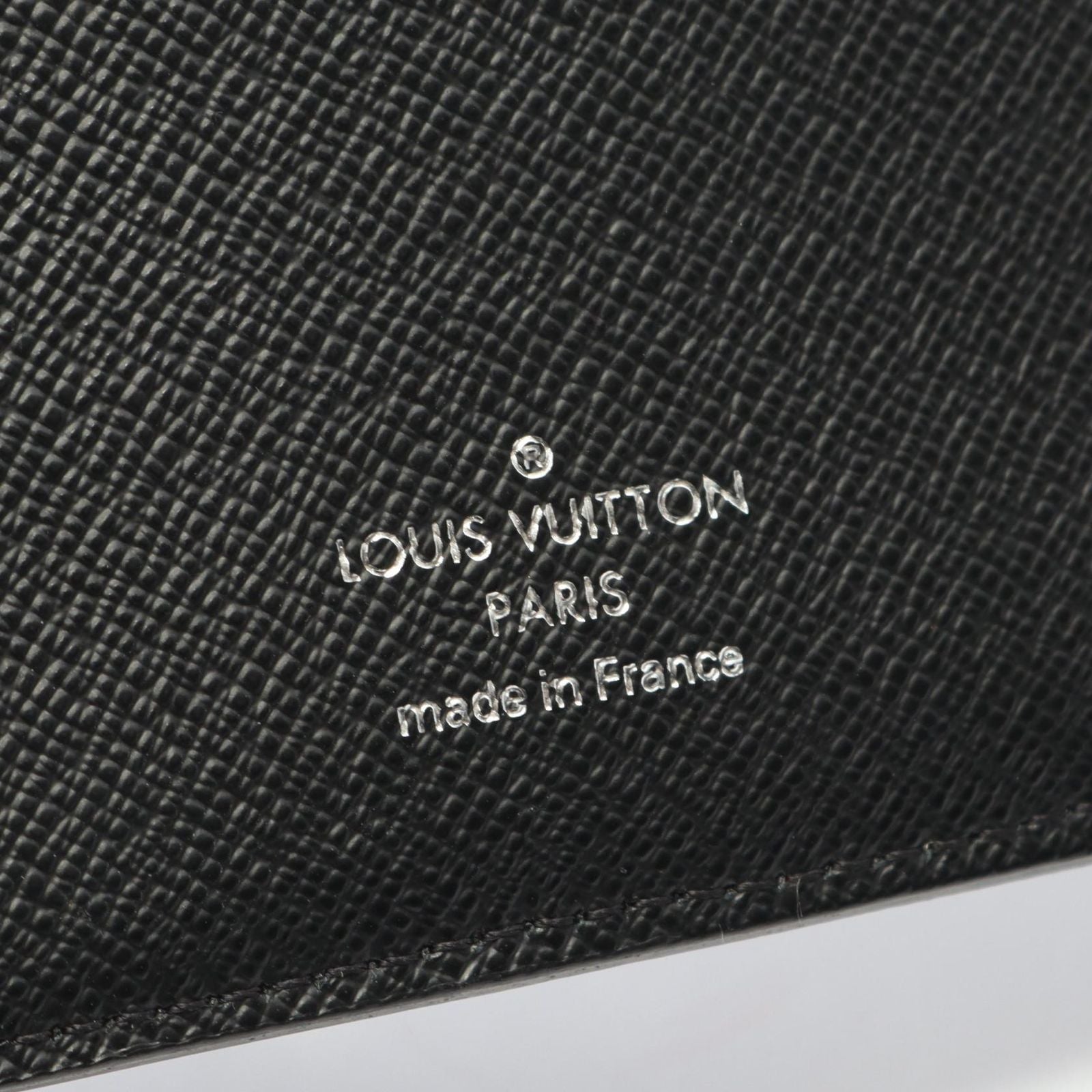 Louis Vuitton Notebook Cover Agenda MM Epi Noir R20202 Noir Leather Agenda MM