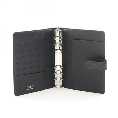 Louis Vuitton Notebook Cover Agenda MM Epi Noir R20202 Noir Leather Agenda MM