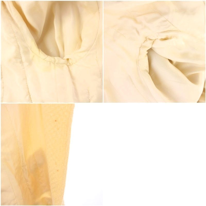 Chanel Coco Mark Shawl Collar Other Jackets Ivory Care Tag None