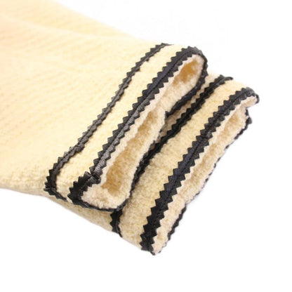 Chanel Collarless Coat Tweed Outer Buttonless 38 Beige KH