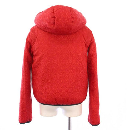 Louis Vuitton 2way Monogram Reversible Jacket Hoodie Outerwear 40 Red Rw102w