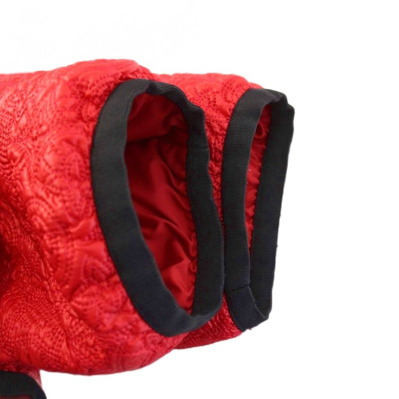 Louis Vuitton 2way Monogram Reversible Jacket Hoodie Outerwear 40 Red Rw102w