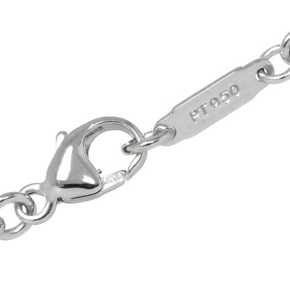 Tiffany & Co Heart Diamond Necklace 40 cm Pt