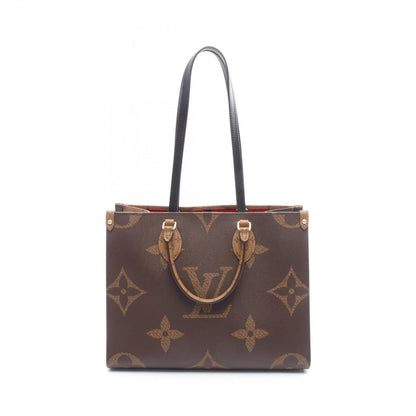Louis Vuitton Tote Bag on the Go MM M45321 PVC Coated Canvas Leather on the Go