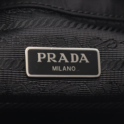 Prada Pouch Vela Re-Nylon 1ns369_r067_f0002 Black Nylon Saffiano Leather