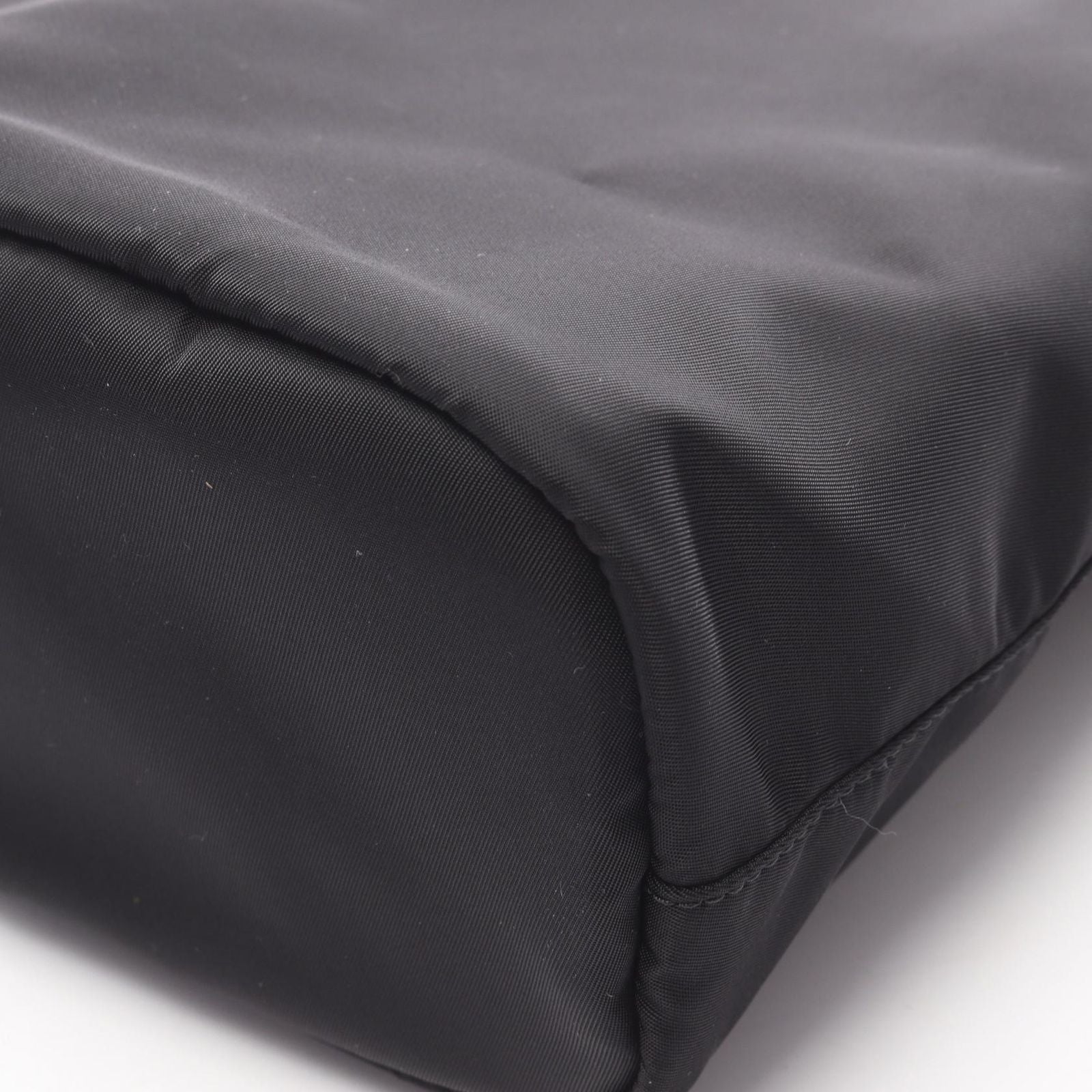 Prada Pouch Vela Re-Nylon 1ns369_r067_f0002 Black Nylon Saffiano Leather