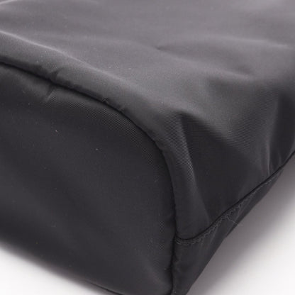 Prada Pouch Vela Re-Nylon 1ns369_r067_f0002 Black Nylon Saffiano Leather