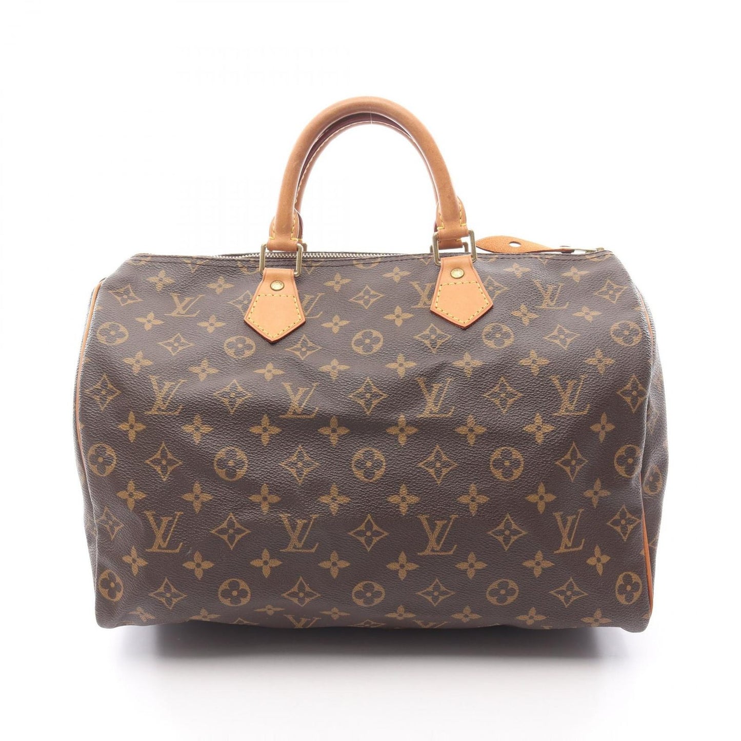 Louis Vuitton Handbag Speedy 35 M41524 PVC Coated Canvas Leather Speedy 35