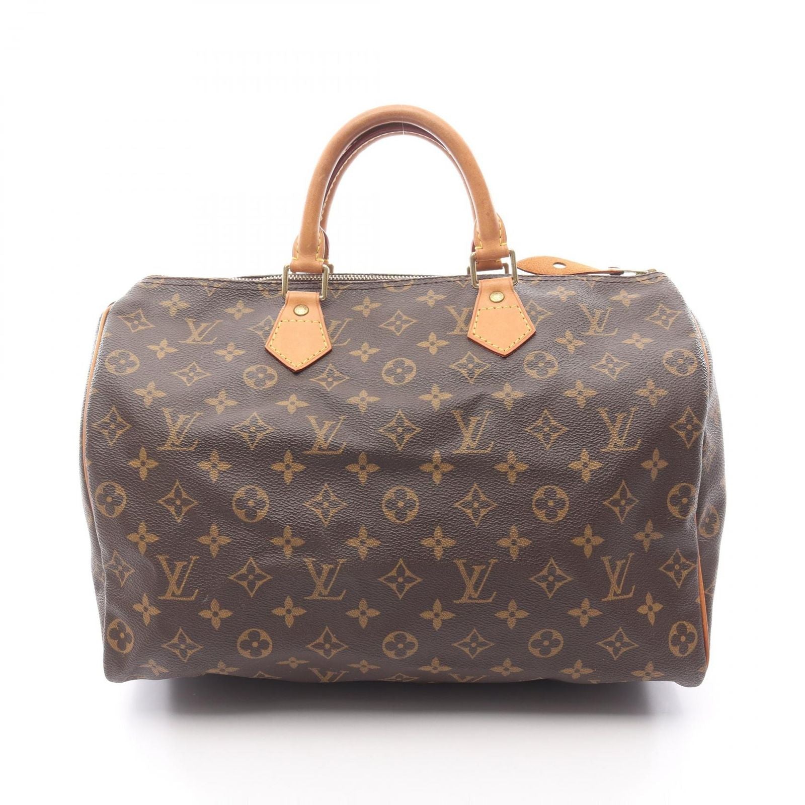 Louis Vuitton Handbag Speedy 35 M41524 PVC Coated Canvas Leather Speedy 35