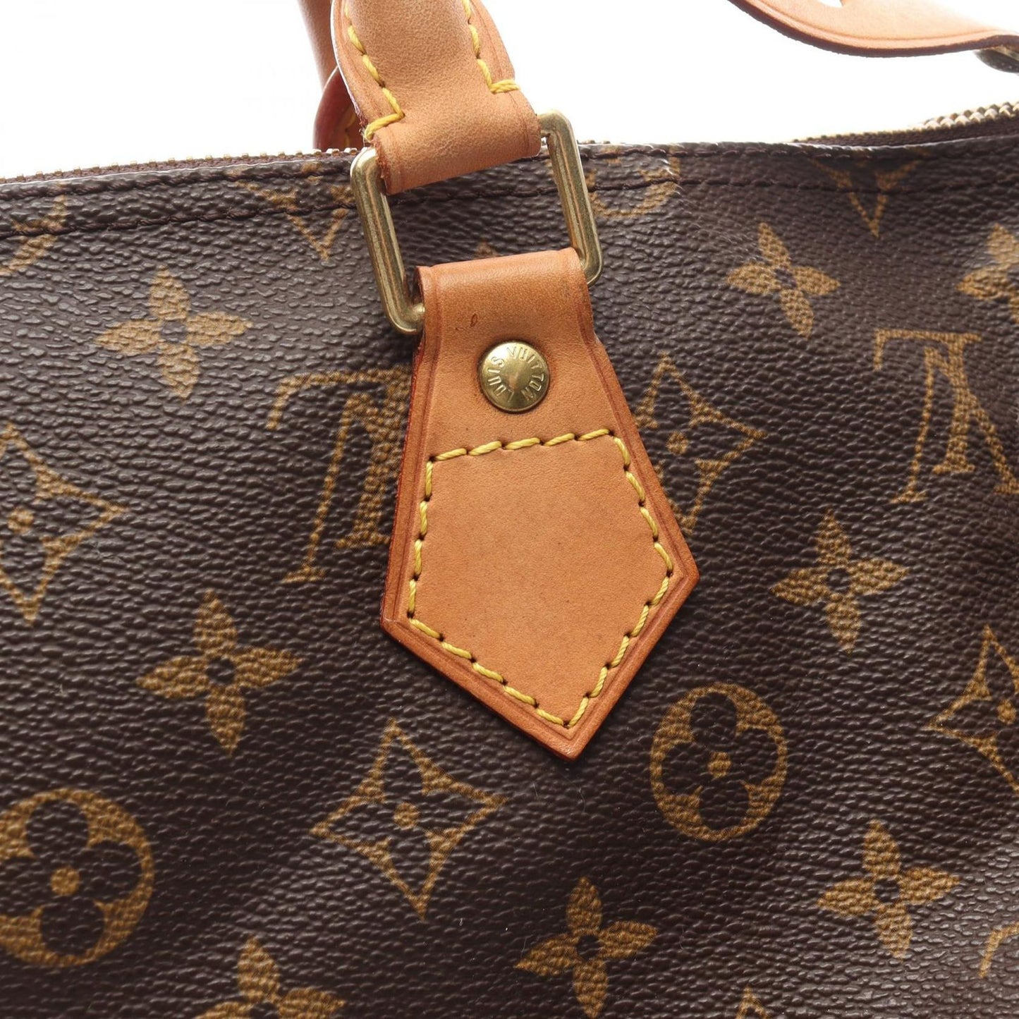 Louis Vuitton Handbag Speedy 35 M41524 PVC Coated Canvas Leather Speedy 35