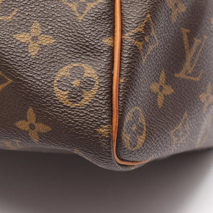 Louis Vuitton Handbag Speedy 35 M41524 PVC Coated Canvas Leather Speedy 35