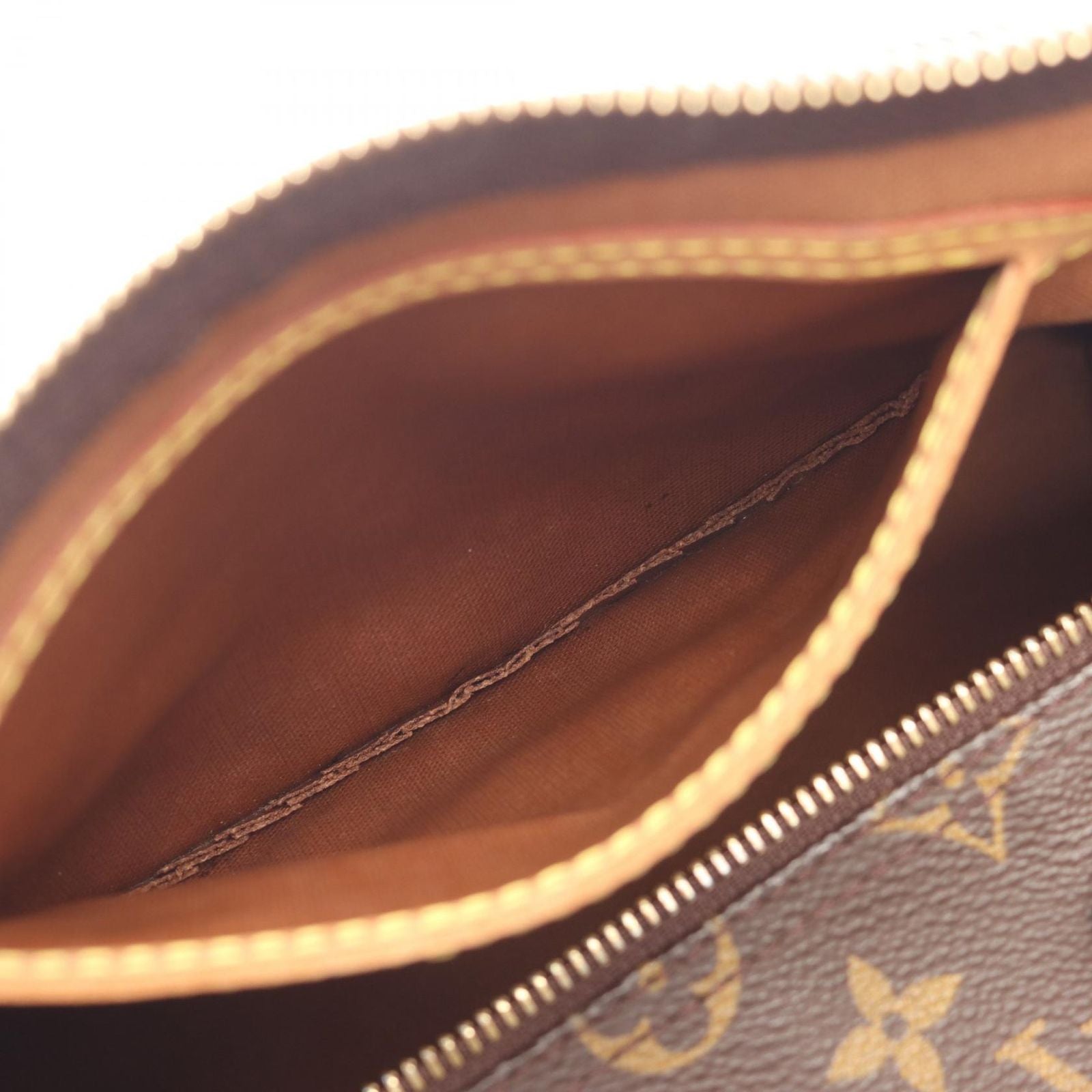 Louis Vuitton Handbag Speedy 35 M41524 PVC Coated Canvas Leather Speedy 35