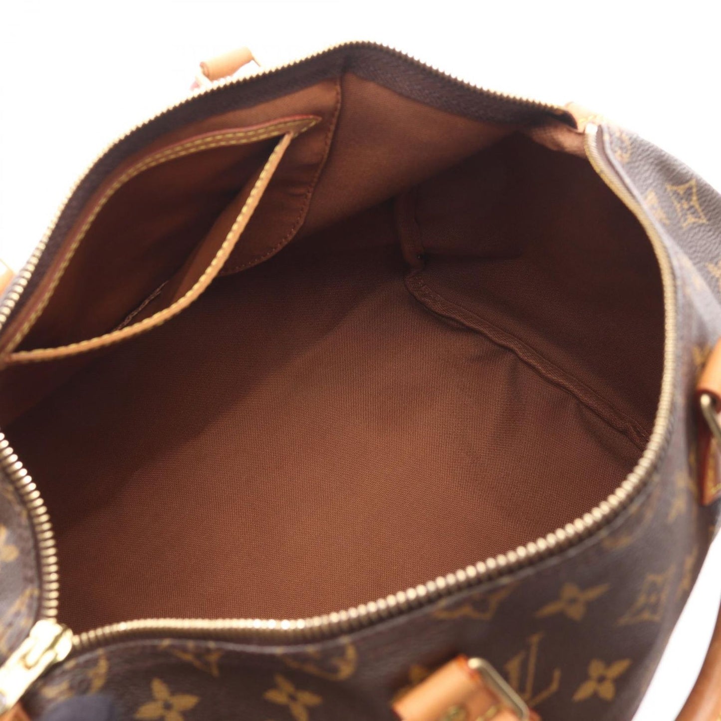 Louis Vuitton Handbag Speedy 35 M41524 PVC Coated Canvas Leather Speedy 35