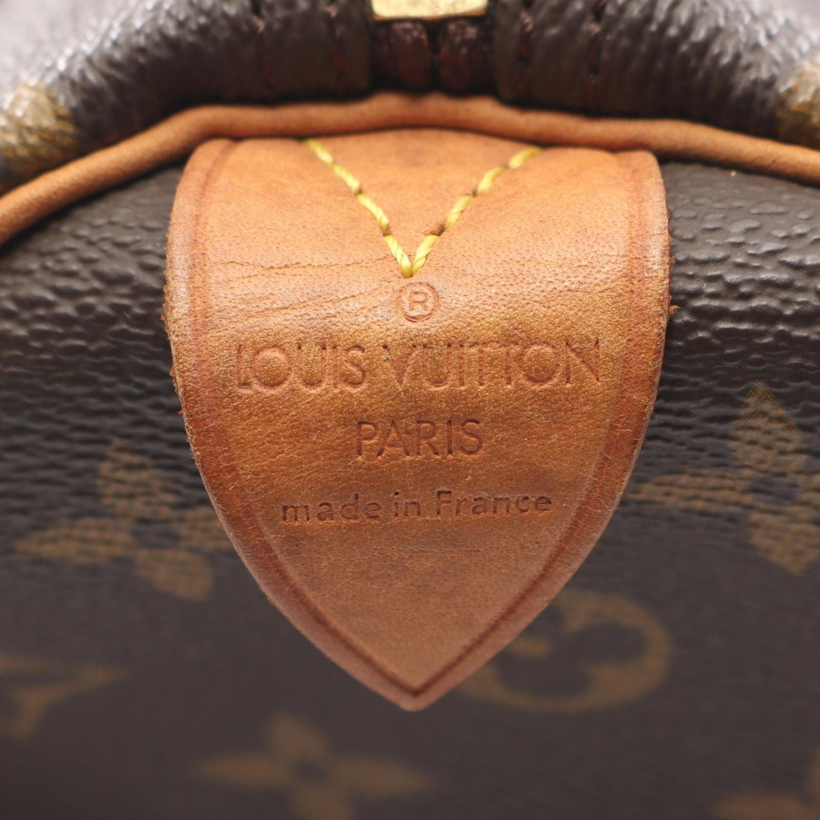 Louis Vuitton Handbag Speedy 35 M41524 PVC Coated Canvas Leather Speedy 35